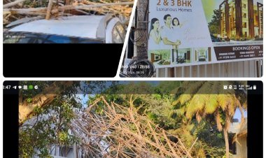 ನಿಕೇತನ ಬಿಲ್ಡಿಂಗ್  ನಲ್ಲಿ ಬಾರಿ ಅವಾಂತರ  ಕಟ್ಟಡ ನಿರ್ಮಾಣಕ್ಕೆ ಕಟ್ಟಿದ್ದ ಸಾರ್ ಬಿದ್ದು ಅವಾಂತರ!