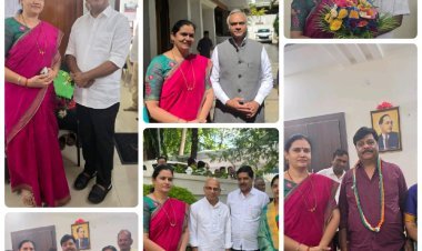 ಕಾಂಗ್ರೆಸ್ ನಾಯಕರನ್ನ ಭೇಟಿಯಾದ ಹುಬ್ಬಳ್ಳಿ-ಧಾರವಾಡ ಮಹಾನಗರ ಮಹಿಳಾ ಕಾಂಗ್ರೆಸ್ ಜಿಲ್ಲಾಧ್ಯಕ್ಷೆ ಗೌರಮ್ಮಾ ಬಲೋಗಿ!